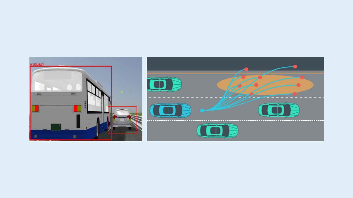 Surrounding vehicle detection and behavior prediction
